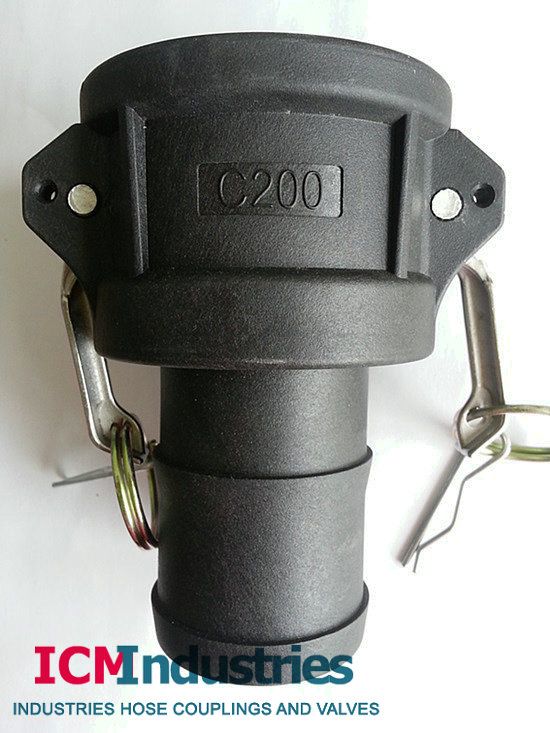 PP camlock coupling