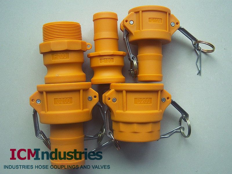 Nylon camlock coupling