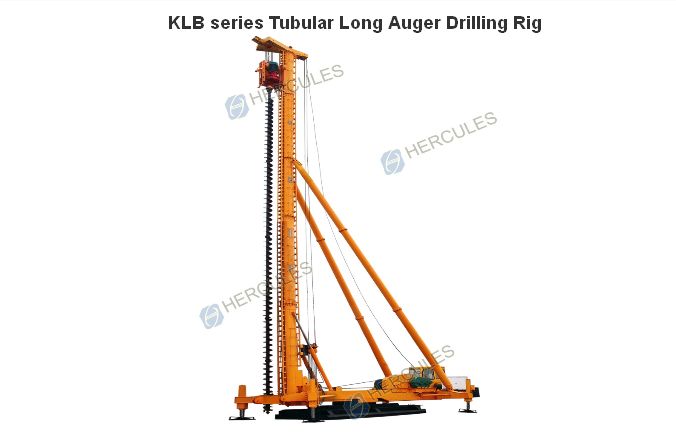 Long Helix Drilling Rig pile working machine