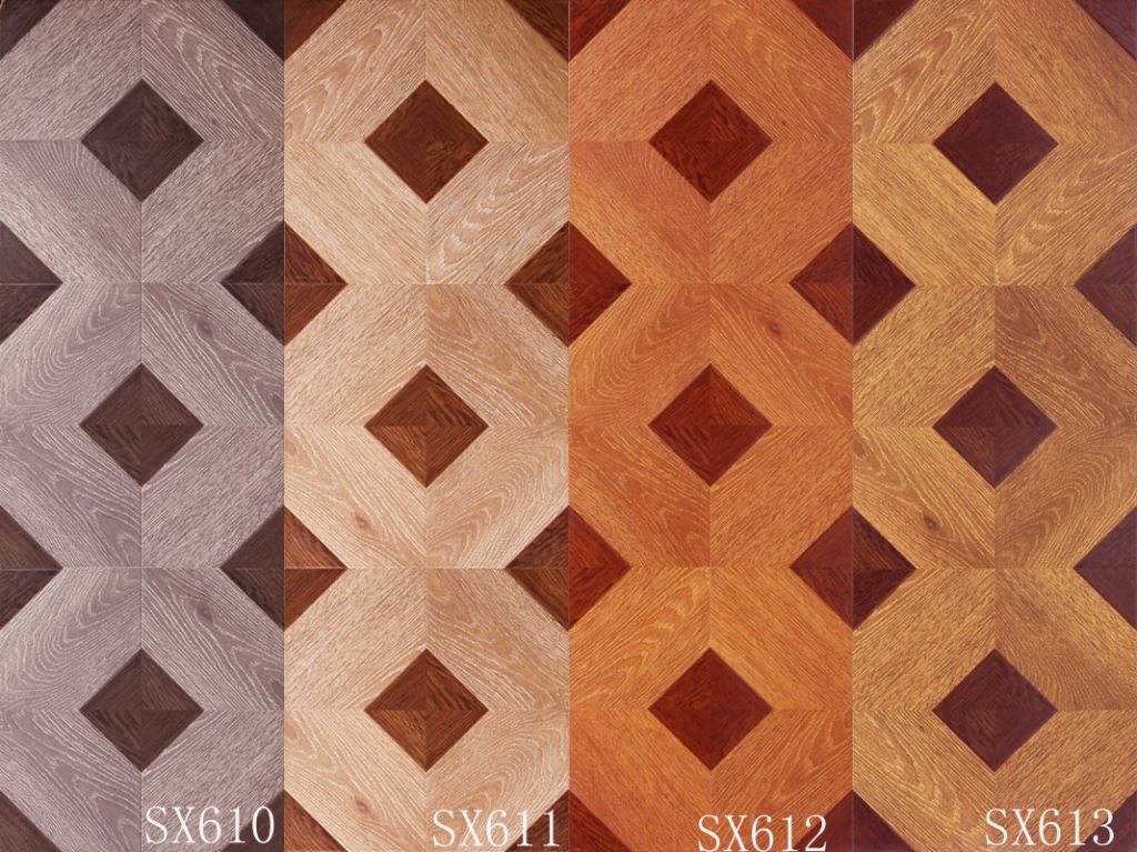 Leather texture laminate flooring series