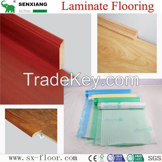 Complete Underlay and Skirting Accessories Laminate Flooring
