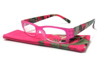 Pinky Jungle Reading Glasses