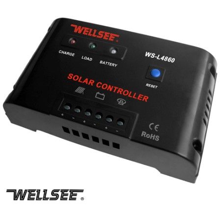 Factory price WELLSEE WS-L4860 60A 48V solar street light controller