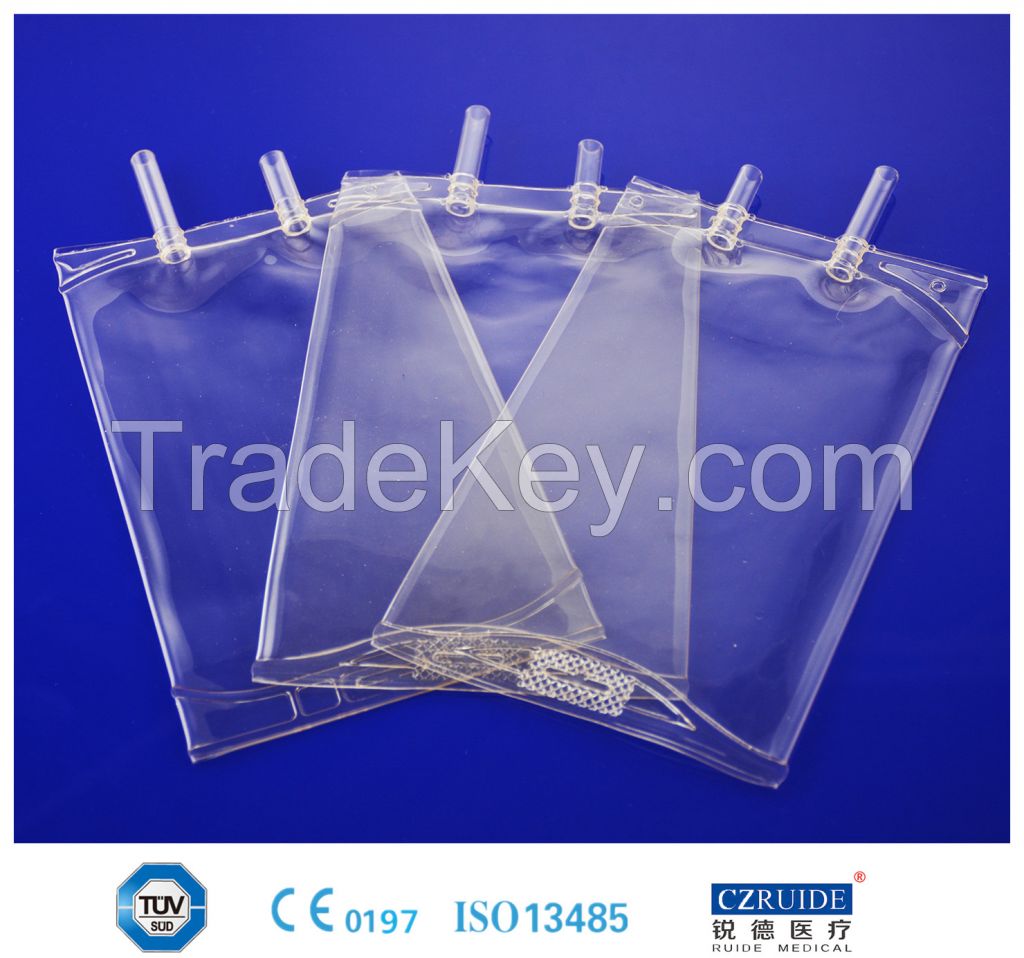 china pvc IV infusion bag supplier and manufacturer