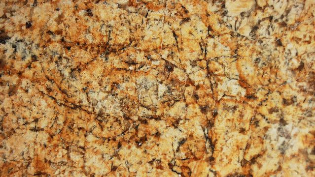 golden persa granite prefabricated kitchen countertop slab