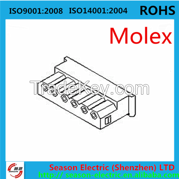 wire to board female molex 5264 2.5mm pitch 2 pin connector