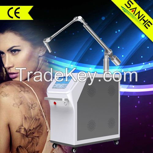 Nd yag laser q switch tattoo removal/pigment removal machine