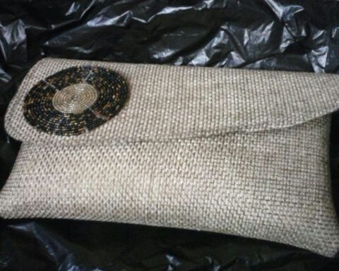 African fabric clutch bags