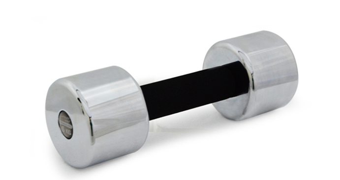 Chrome Dumbbell With Foam Handle