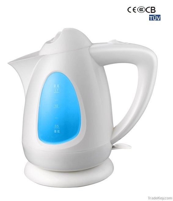 1.7L electric new style plastic kettles