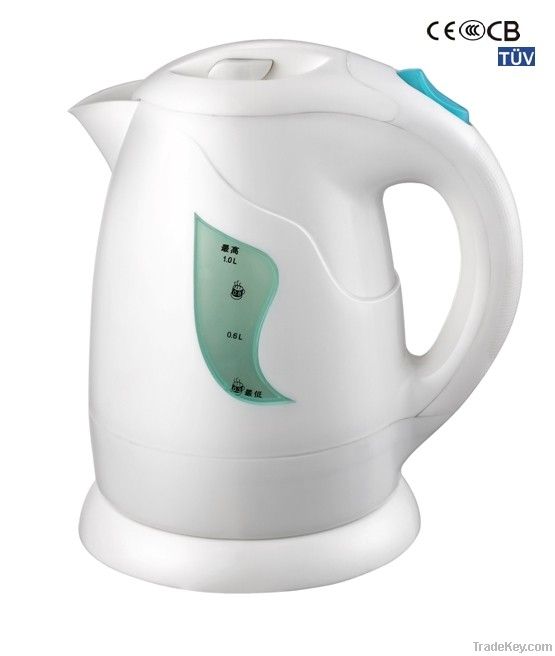 1L plastic Kettle with Boil-dry Protection