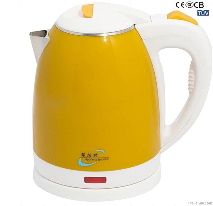 1.5L stainless steel & pp electric kettle