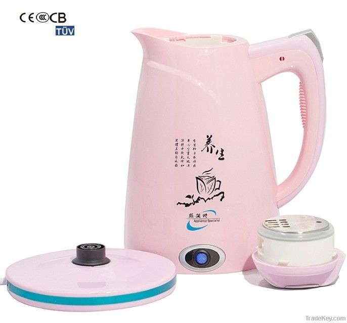 OEM stainless steel electric kettle with boild-dry protection