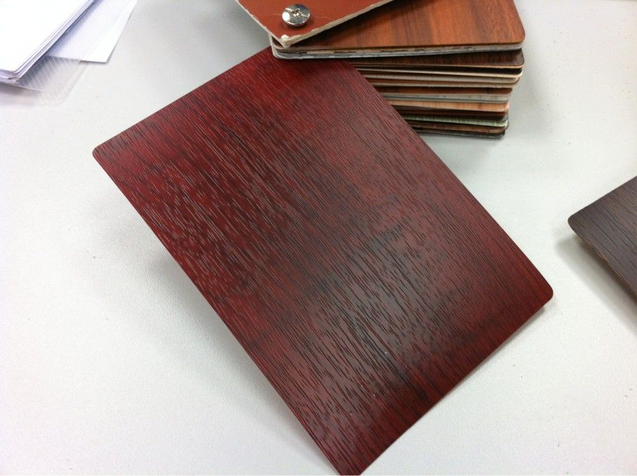 High Gloss Wood Grain Decorative PVC Film