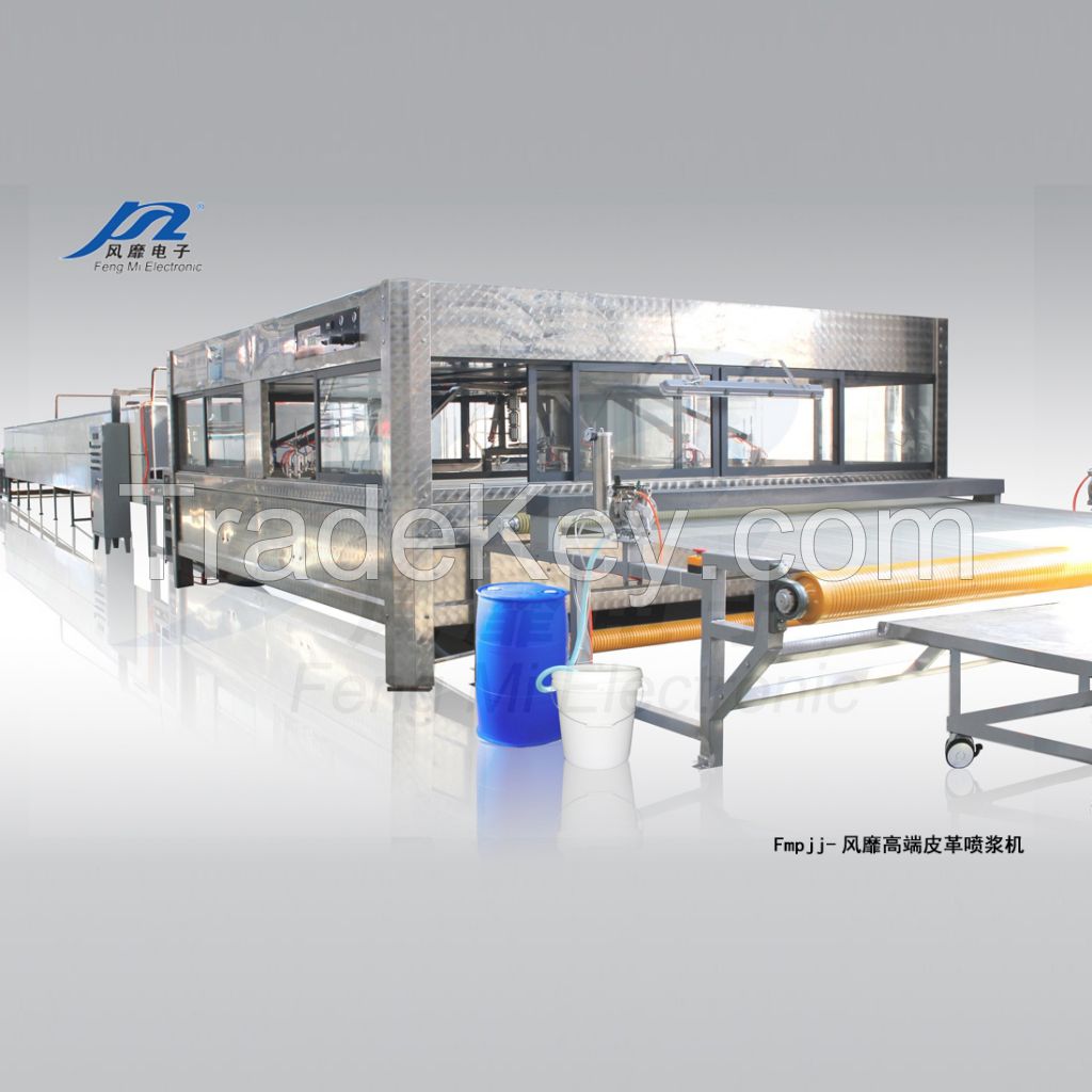 LEATHER SPRAYING MACHINES