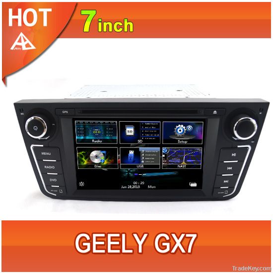 7 Inch Touch Screen 2Din In-Dash Car dvd player with GPS Multimedia Sy