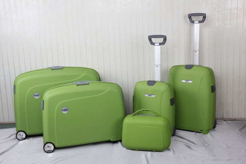 PP hot sale group a cheap suitcase with wheels