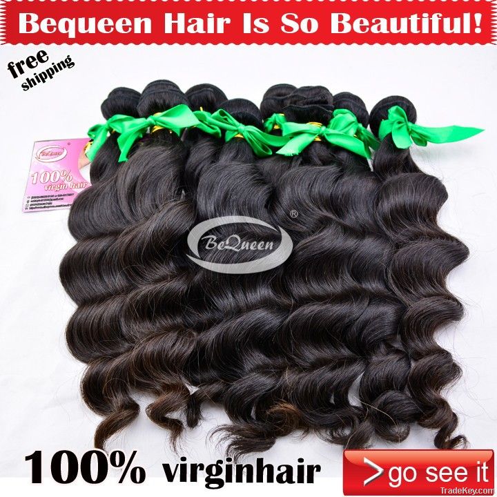 Bequeen Hair products, Brazilian virgin hair , 3pcs/lot, 8-28inch