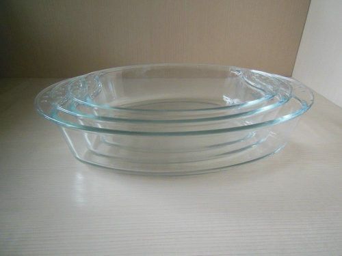 Small Round Borosilicate Glass Baking Dish Bakeware