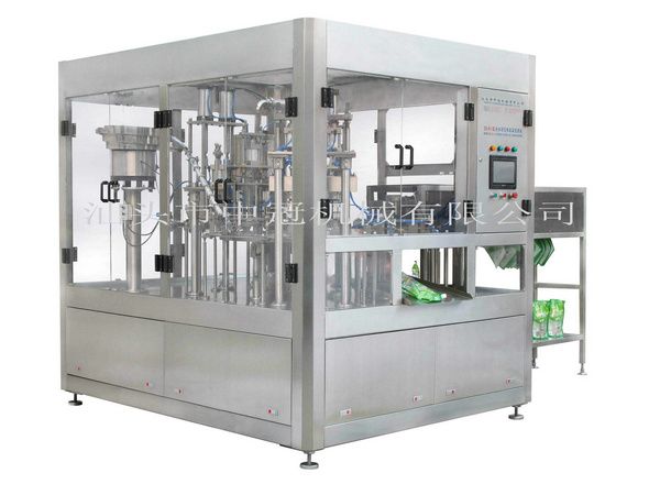 Pouch Filling Rotary Capping Machine