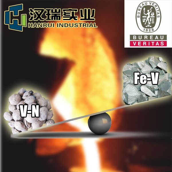 HANRUI provide best quality vanadium carbon nitrogen alloy for steel making