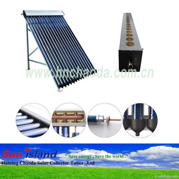 Factory Sale Antifreezing Pressurized Heat Pipe Solar Collector