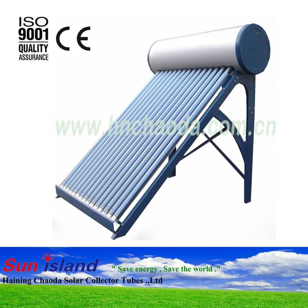 High Quality Domestic Application Non-pressurized Solar Water Heaters