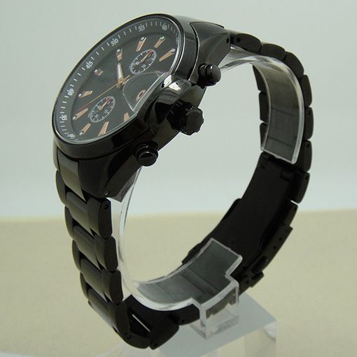 Black Steel Watch