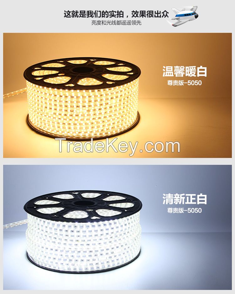 products GS/CE, ROHS, ERP approved 3528/5050 waterproof IP68 Flex LED Strip