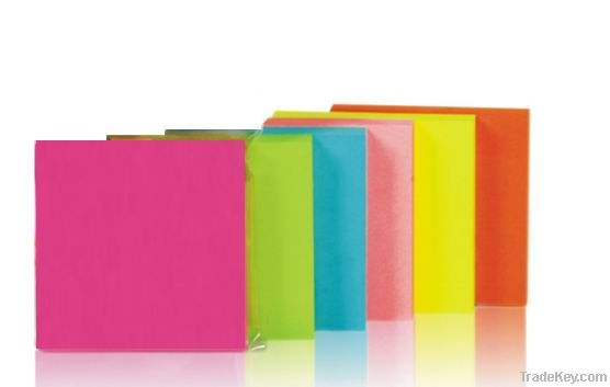 Standard 100 Sheets Neon Sticky Note