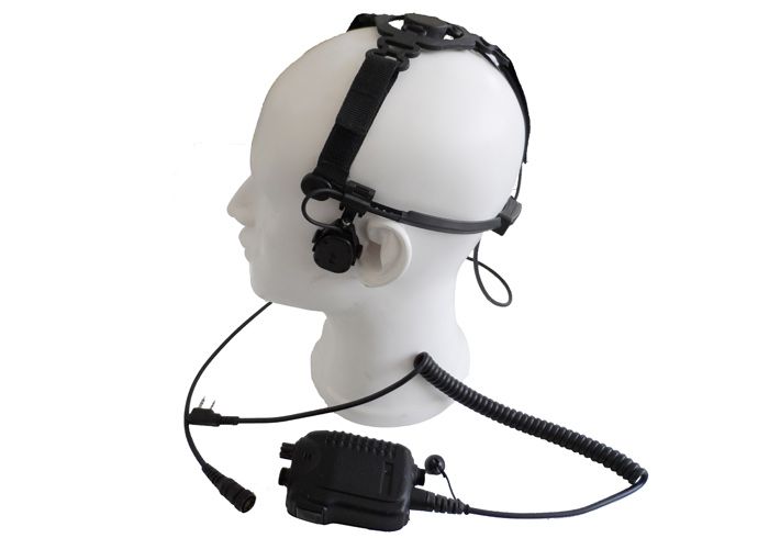 Head mounted -COM Unit ,Skull-Mic/Speaker /  VOX PTT
