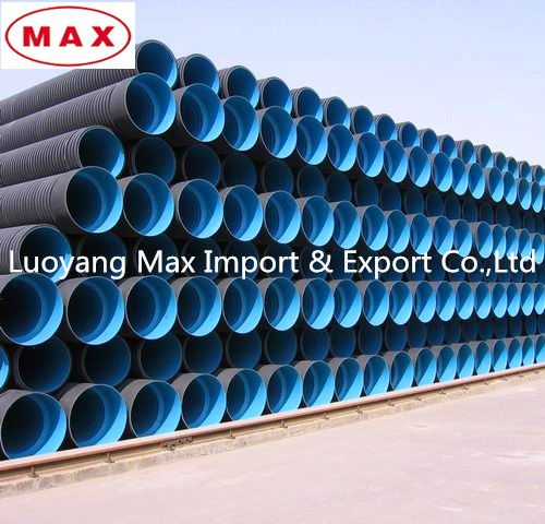 HDPE double-wall corrugated pipes