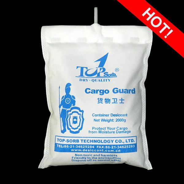 Activated Desiccant, Desiccant bags, Cargo Guard-2000 Container Desiccant, Clay Desiccant