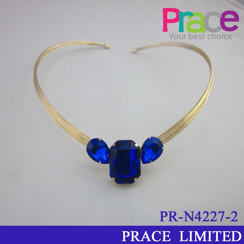 fashion new design cheap resin necklace for ladies