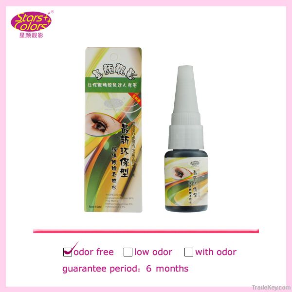 Professional odor free Eyelash Extension Glue no smell no toxic and stimulate false eyelash glue