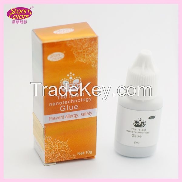 Korea Darkness Low odor Professional fast dry low odor eyelash glue false eyelash glue