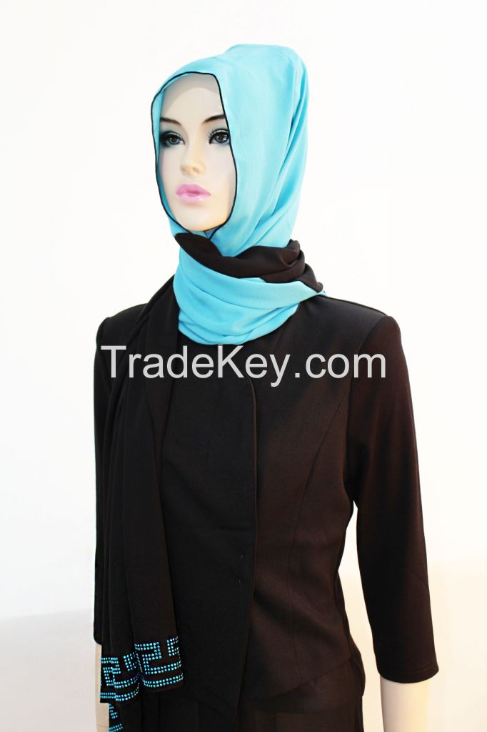 Th152/The twelve/Stylish Design Hijab/Niquab/Abaya/Scarf/Muffler
