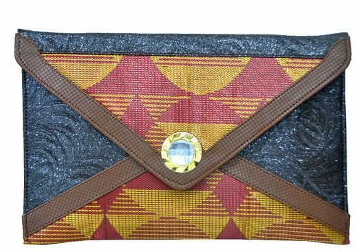 African inspired purse