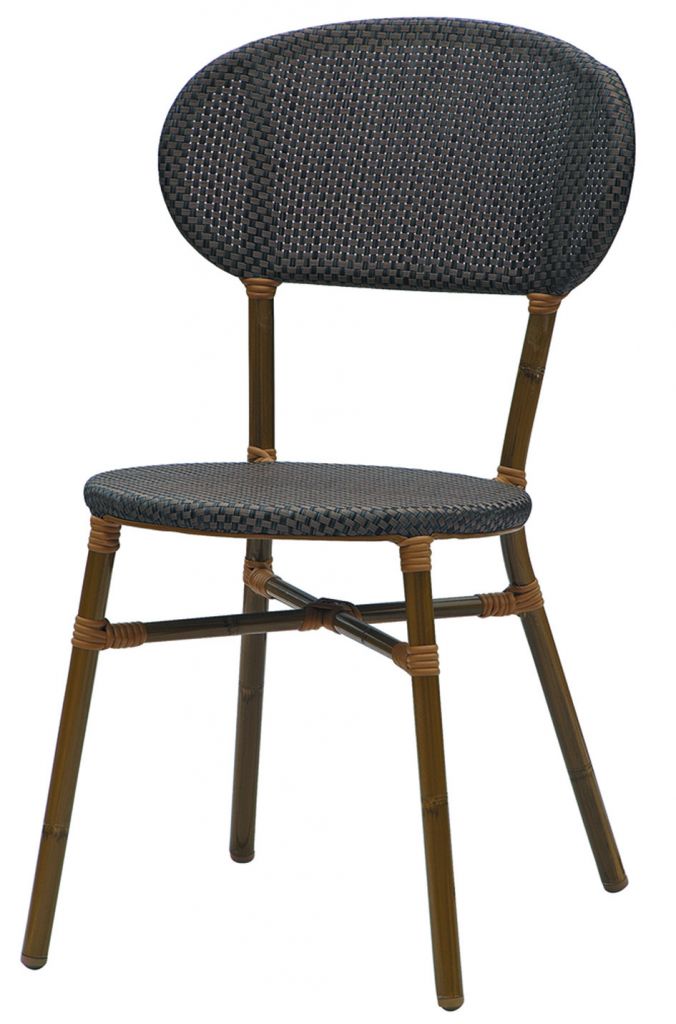 No-Handrail Alu textylene chair   - DT-126