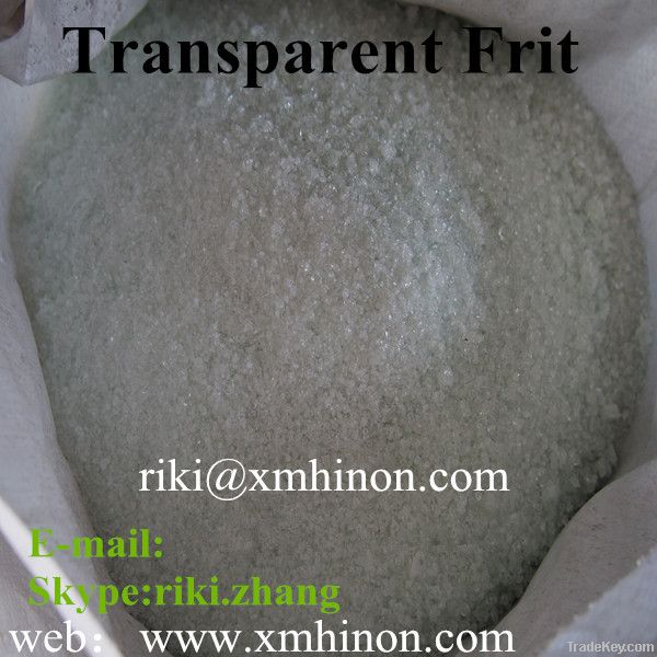 transparent frit , glass frits, clear frits