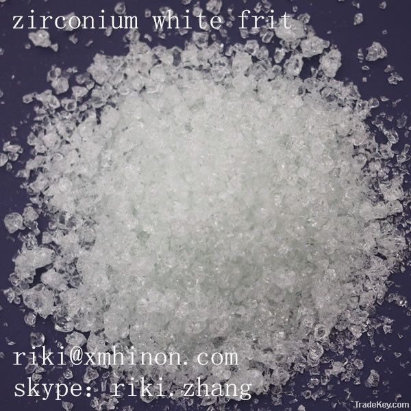 Zirconium white frit, wall tile frit , ceramic raw material , silicate