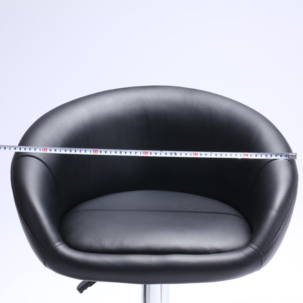 2014 commercial swivel adjustable PU lab stool chair