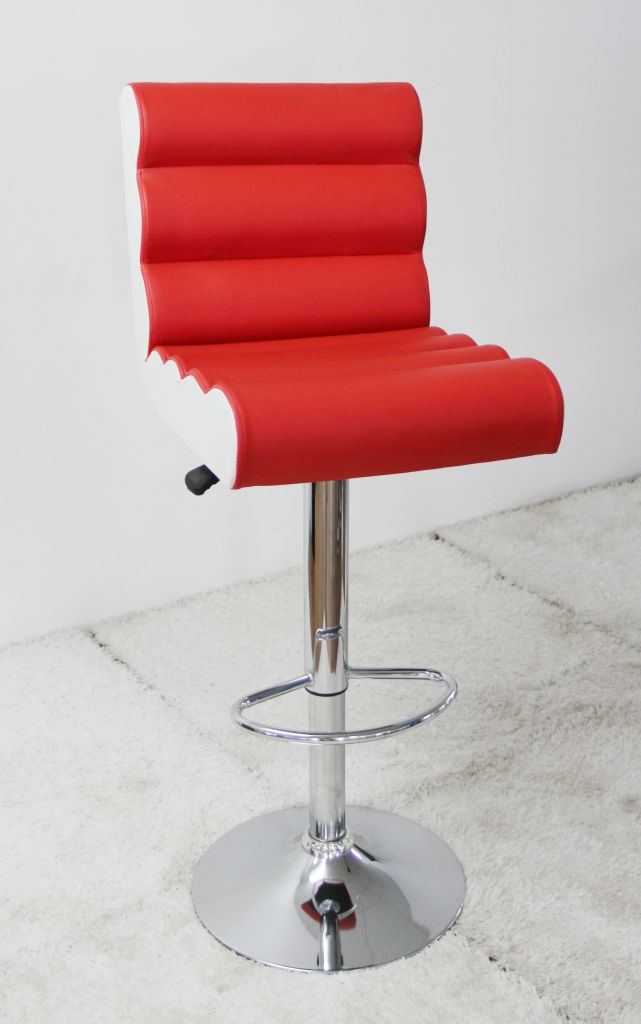 Hot sale modern swivel adjustable PU promotional bar stools