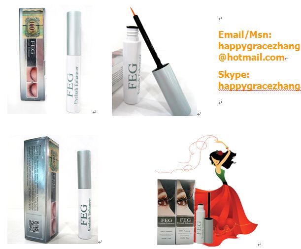 2013 Top Seller 100% Natural Eyelash Growth Serum FEG