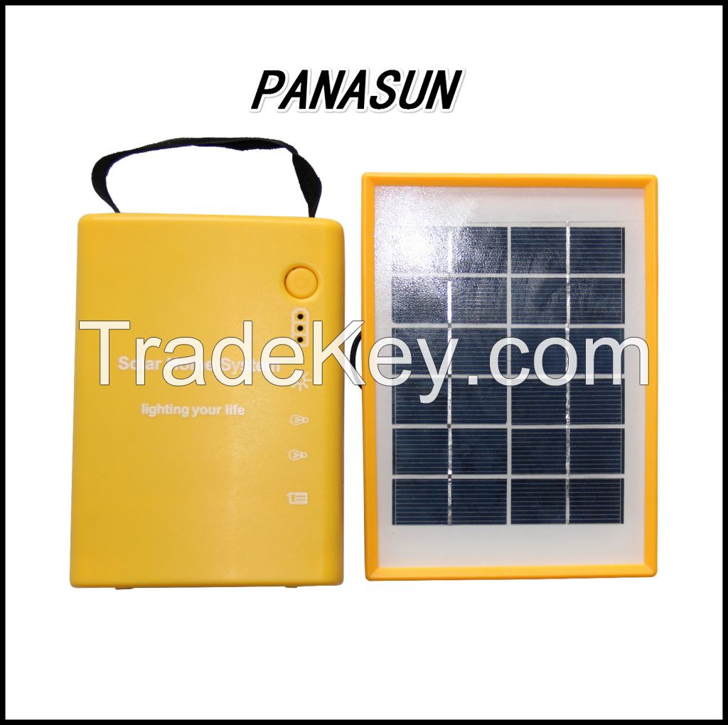 solar energy systems with 2 LED lamps