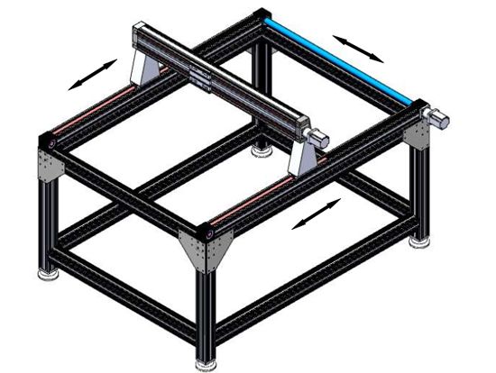 80X80 Linear Timing Belt Compact Module