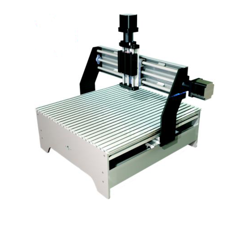 Mini Sized CNC Rauter with Inductioned Shaft