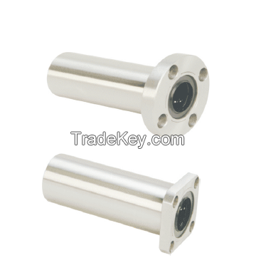 Rounded-Square Flanged Long Linear Ball Bearing LME Series