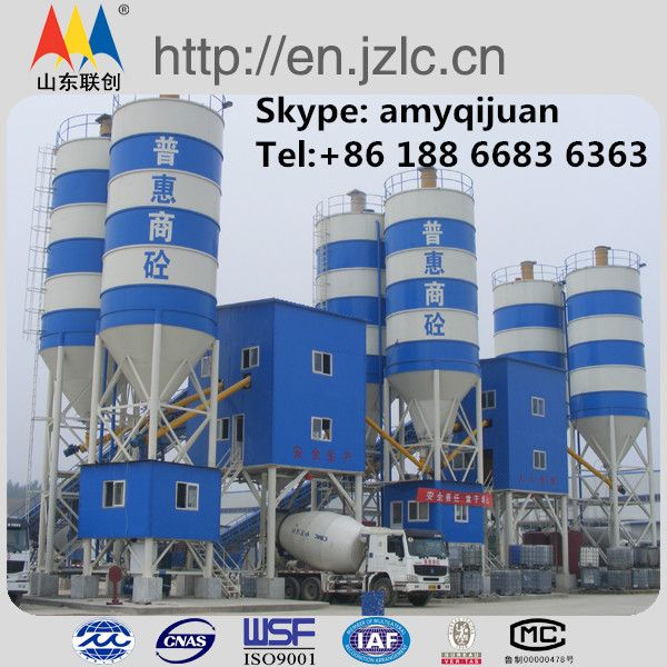 60-180m3/h concrete batching plant 