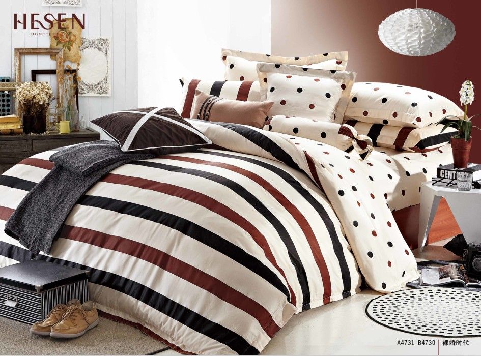 high quality 100% cotton printing duvet cover set